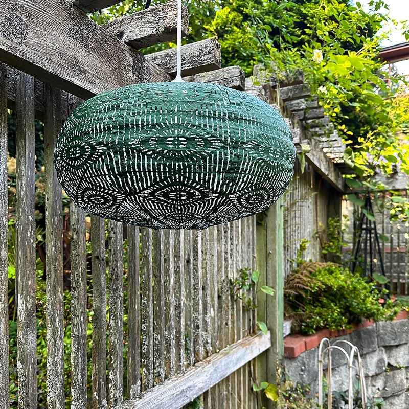 Stella Starbeam Indoor/Outdoor Green Pendant Light